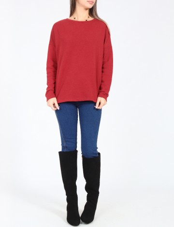 Bluza Pull&Bear, rosu