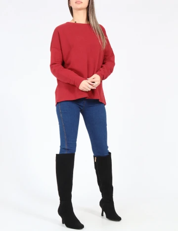 Bluza Pull&Bear, rosu