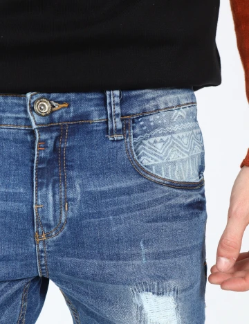 Blugi Zara, albastru