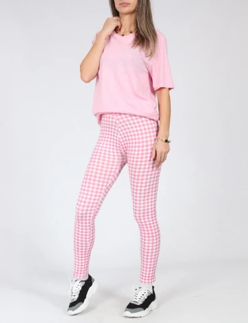 Colanti Zara, roz/alb