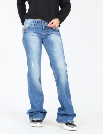 Blugi Pull&Bear, albastru