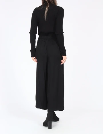 Pantaloni Pull&Bear, negru