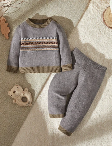 Compleu Shein Kids, gri