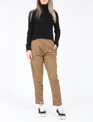 Pantaloni Zara, kaki