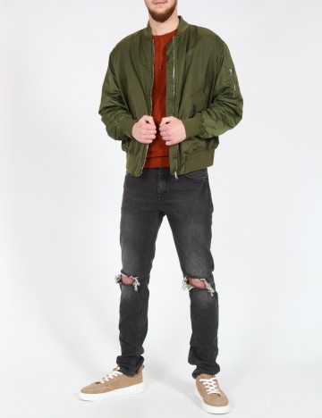 Jacheta Pull&Bear, verde