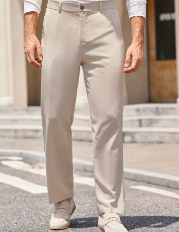 
						Pantaloni SHEIN, crem