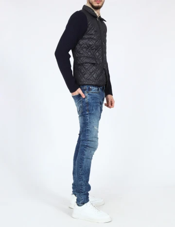 Jacheta Zara, negru/bleumarin