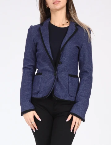 Sacou Zara, albastru