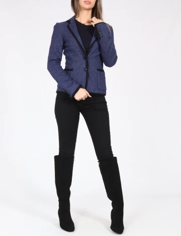 Sacou Zara, albastru