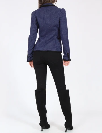 Sacou Zara, albastru