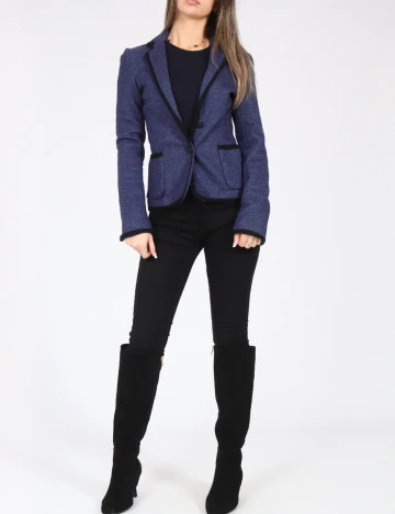 Sacou Zara, albastru