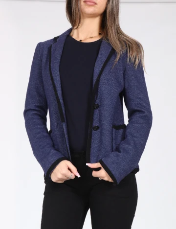 Sacou Zara, albastru