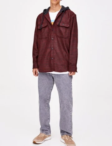 Jacheta Pull&Bear, rosu