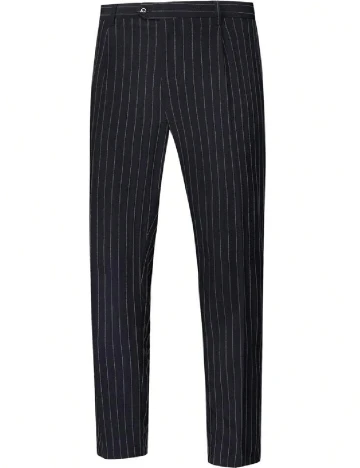 Costum SHEIN Plus Size Men, bleumarin inchis