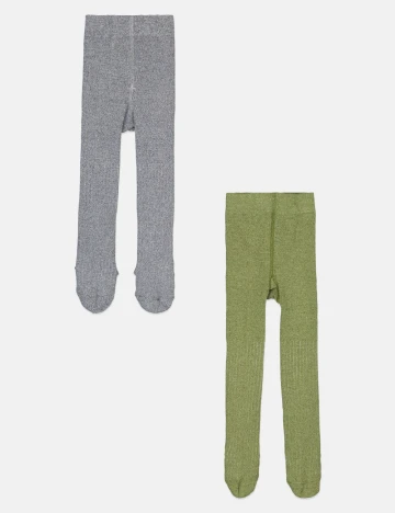 Set ciorapi 2 bucati Cool Club, gri/verde
