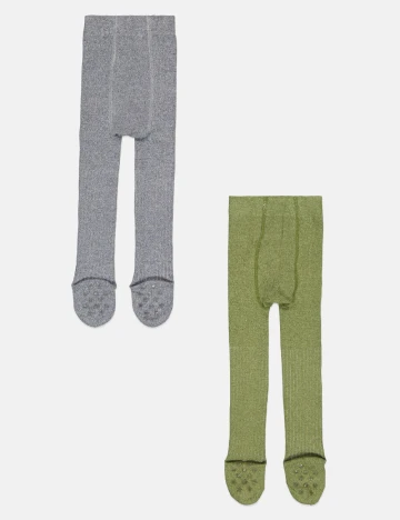 Set ciorapi 2 bucati Cool Club, gri/verde