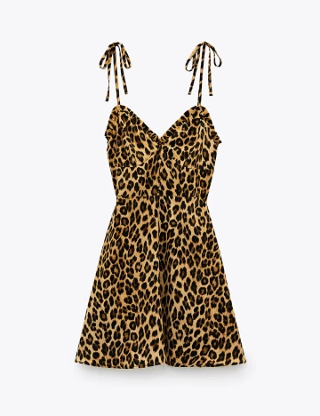 Rochie Zara, animal print, L Animal print