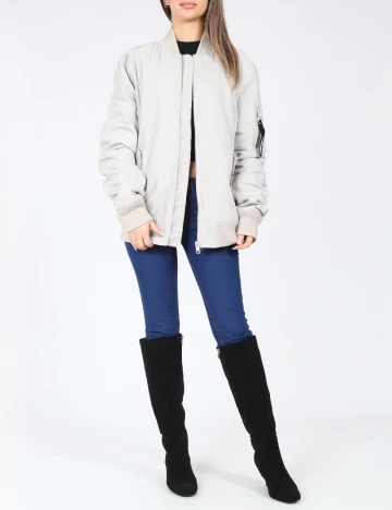 Jacheta Bershka, gri