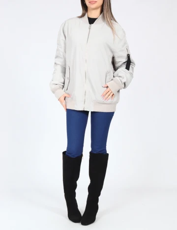 Jacheta Bershka, gri