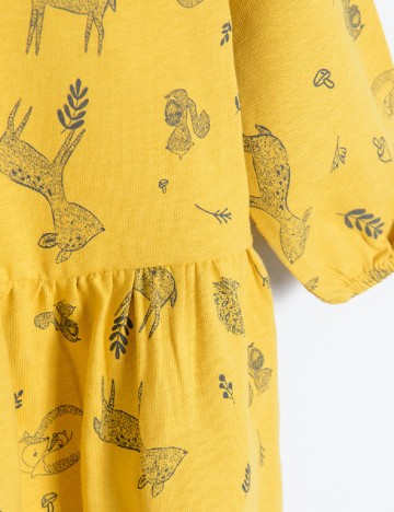 Rochie Cool Club, galben