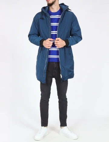 Geaca Pull&Bear, albastru