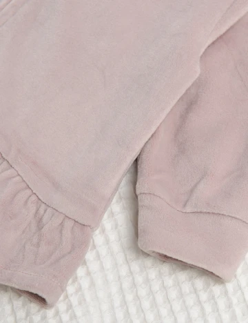 Hanorac Cool Club, roz pudra