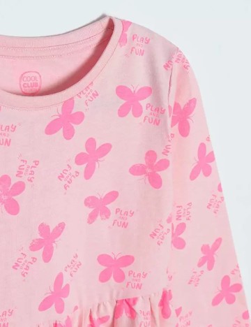 Rochie Cool Club, roz