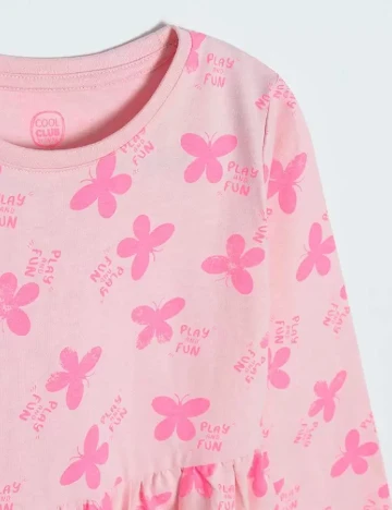 Rochie Cool Club, roz