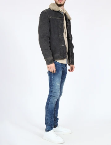 Jacheta Zara, gri inchis