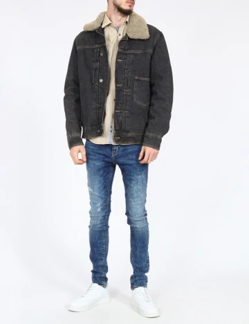 Jacheta Zara, gri inchis