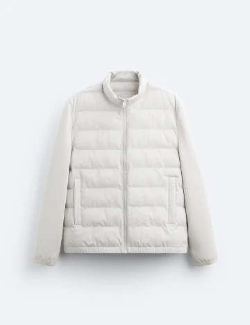 Geaca Zara, gri deschis