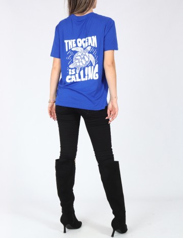 Tricou SHEIN, albastru