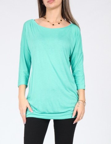 
						Bluza Pull&Bear, turcoaz