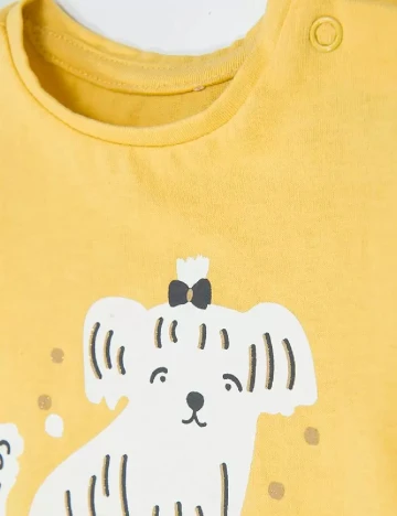 Tricou Cool Club, galben