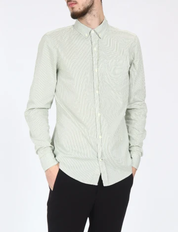 Camasa Pull&Bear, verde
