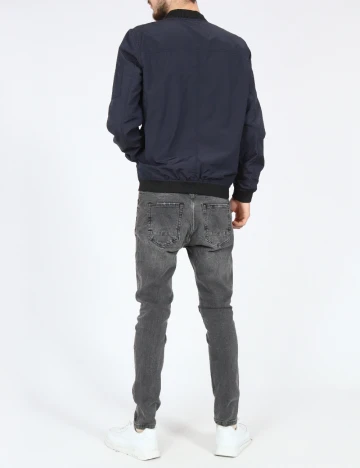 Jacheta Pull&Bear, bleumarin