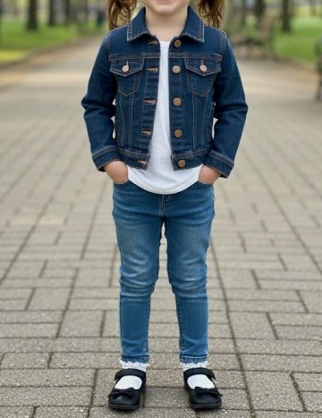 
						Jacheta Zara, albastru