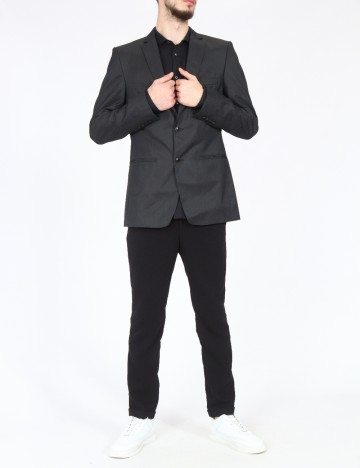 Sacou Zara, gri inchis