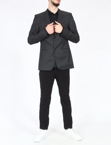 Sacou Zara, gri inchis