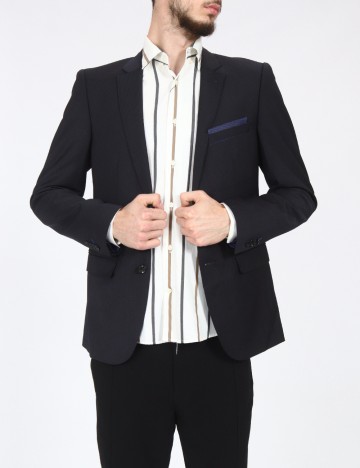 Sacou Zara, bleumarin