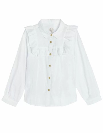 
						Camasa Cool Club, alb