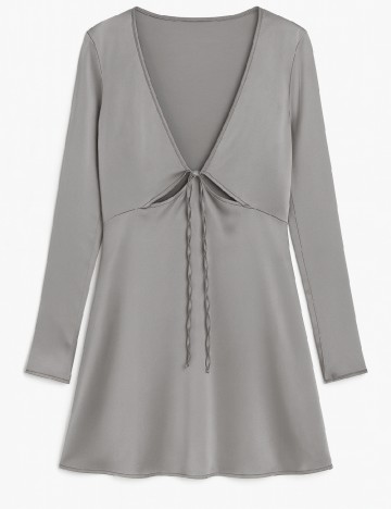 
						Rochie scurta Zara, gri