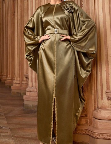 
						Rochie lunga SHEIN, verde