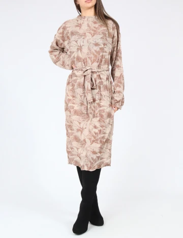 Rochie medie Zara, maro