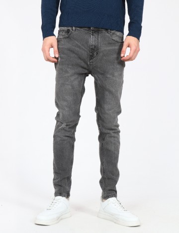 Blugi Pull&Bear, gri