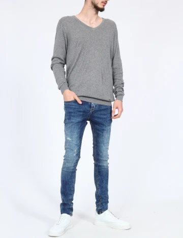 Blugi Pull&Bear, albastru