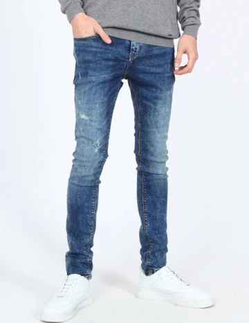 Blugi Pull&Bear, albastru