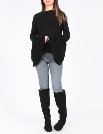 Bluza Bershka, negru