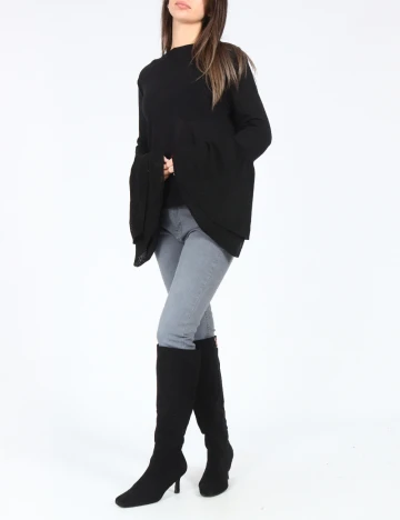 Bluza Bershka, negru