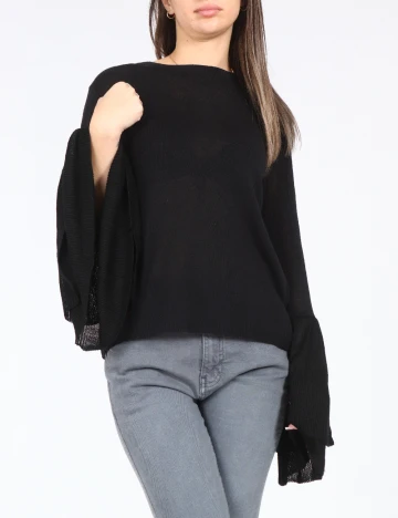 Bluza Bershka, negru